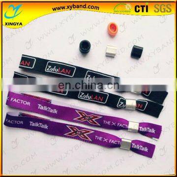 Wholesale custom charm music festival wristband