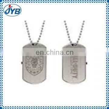 cheap aluminum custom logo titanium dog tags engraved