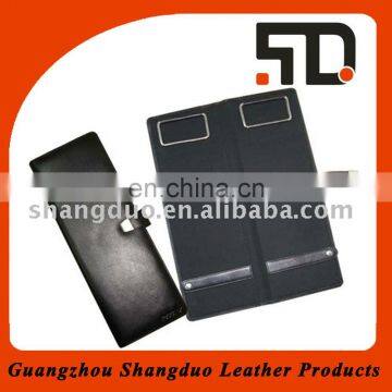 Promotion Gift Set Silk Ties Packing Box Top Leather Necktie Box