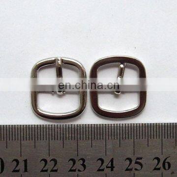 Manufacturer price mini silver custom pin buckle for shoes for belt