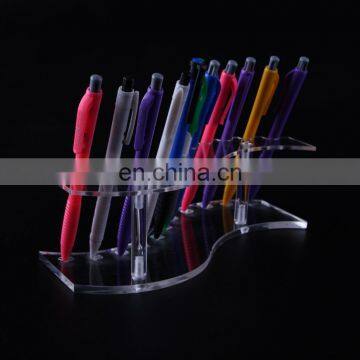 Retail shop counter design acrylic pen display stand