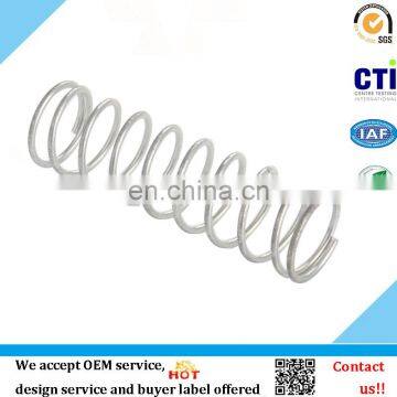 Customized precision metal spring, small wire diameter compression spring