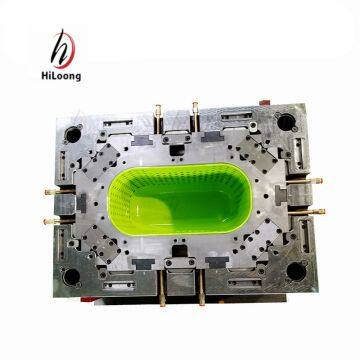 taizhou mould manufacturing shopping basket plastic injection mold