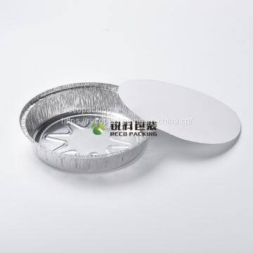 Smooth wall aluminum foil container for dog cat pet food