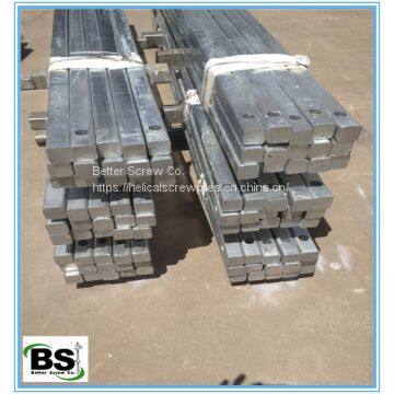 strength building foundation square shaft screw piles