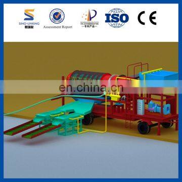 SINOLINKING Mobile Gravel Washing Equipment for Sale