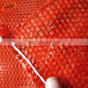 Red White 20 kg Raschel Net Mesh Bag in Roll for Potato photo-2