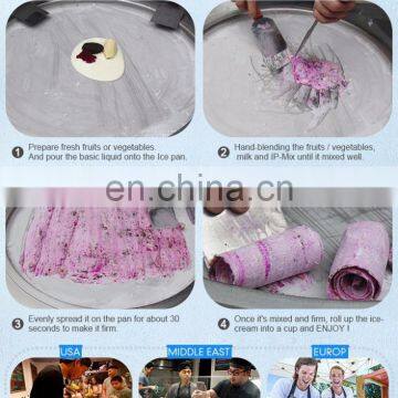 Factory Supplies Economic Big Pans Fry Ice Cream Machine photo-4