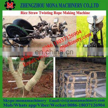 Diameter Adjustable Rice Straw Twisting Rope Making Machine For Sale photo-3