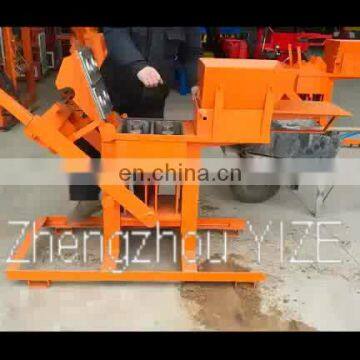 China Price list of Lego Interlock Concrete Clay Brick Block Making Machine