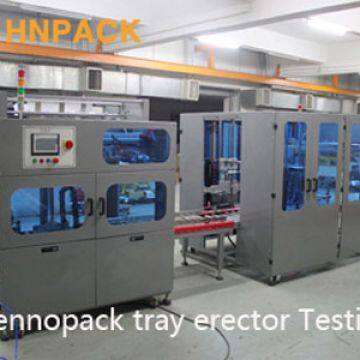 Hennopack Direct Sale High SpeedCorrugated Box Trays Erector Machine photo-4