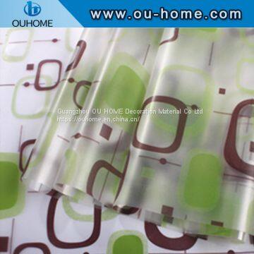 BT811 PVC Self-adhesive Decorative Privacy Window Film photo-4