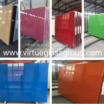 2mm-10mm Back Painted Coloured Glass