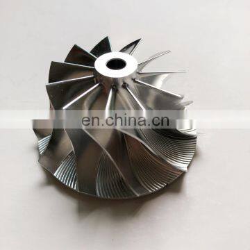 TD04 45.47/60.48mm 11+0 Blades High Performance Turbocharger Milling/aluminum 2618/billet Compressor Wheel