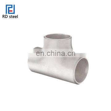 DIN ASTM AISI ss Pipe Fitting Stainless Steel 309S 310S 317L Welded Equal Tee photo-6