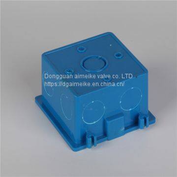 Blue / Red Color Switch Junction Box For Wall Switch / Socket Connecting Box photo-5