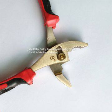 Anti Spark Hand Tools Aluminum Bronze Alloy Adjustable Combination Pliers photo-3