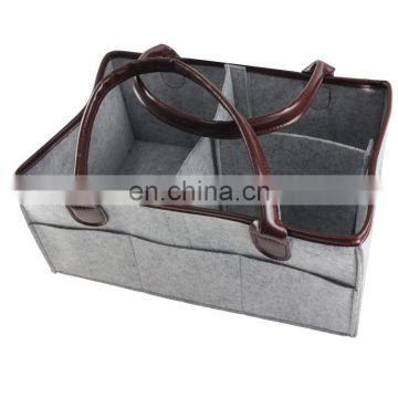 hot selling new design felt baby diaper caddy