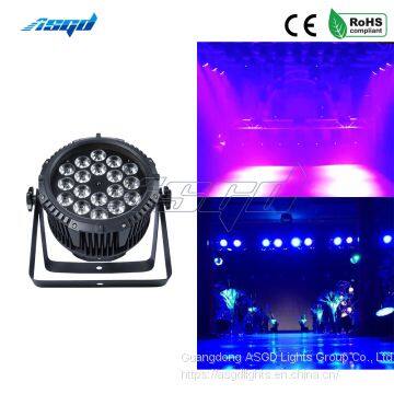 ASGD 18x12W RGBW Four in One Waterproof Aluminum Led Par Lighting photo-2