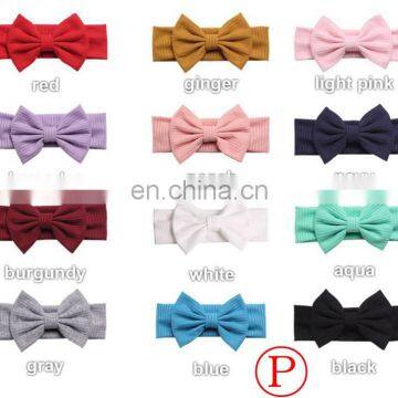 Diy Headbands Kids Girl Bowknot Hairband Baby Girl Headbands and Bows Nylon 6Series for Choose photo-3