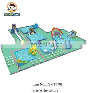 Large Floating Inflatable Park, Outdpoor Swimming Pool Inflatable Equipment photo-4