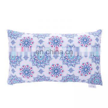 Cozy Bolster Pillow Cases Covers for Couch Bed Sofa Manual Hand Painted Print Vintage Mandala Flora Outdoor Cushion photo-3