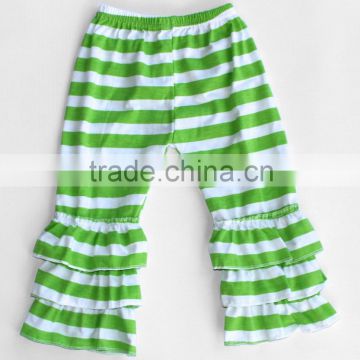 custom china 100% cotton green smocked fashion children clothes