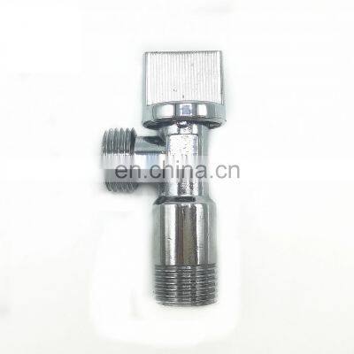 High Quality Wall Mounted G1/2 Thread Bronze Antique Brass Toilet Angle Valve