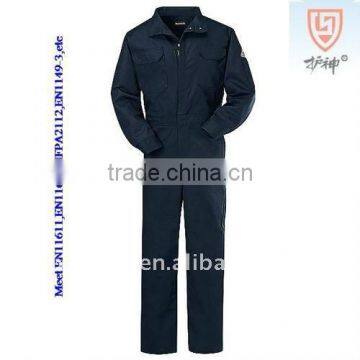 100% Cotton Flame Resistant Coverall for Oil and Gas Industry