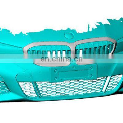 Dry Carbon Fiber G20 Front Grill Cover for BMW 3 Series G20 G28 M-SPORT 2019-2020 photo-2