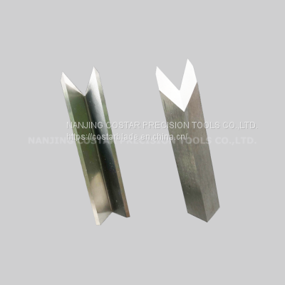 Solid Tungsten Carbide V-grooving Machine Slotted Blade photo-2