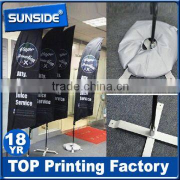 Outdoor advertising teardrop banner/feather banner flag D-0121