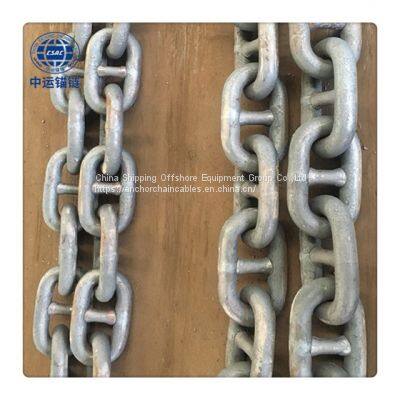 81mm marine studlink anchor chain studless anchor chain factory