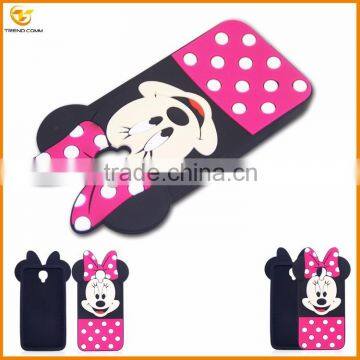 for Alcatel One Touch 6037 Cute Cartoon Silicone Back Cover Case photo-5