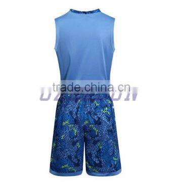 Hot Sale Latest Design Men's Camo Basketball Uniform Team Wear photo-5