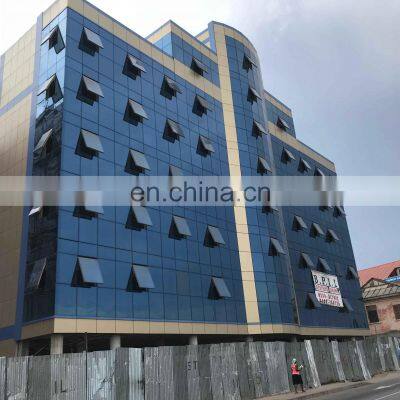 Exterior Wall Cladding Tempered Glass Window Curtain Wall Facad photo-4