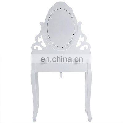 Mini Girl Furniture Design Mirror Child Wood Mirrored Dressing Table
