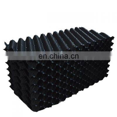 Wuxi factory sales PVC fill counter flow cross flute type film fill media 610mm,cooling tower infill packs