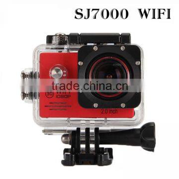 SJ7000 WIFI - hd action camera 1080p high speed 30fps and 720p 60fps, with 30 meters waterproof case for diving, 2.0inch screen