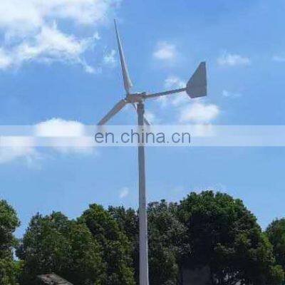 On Grid High Efficient 3KW Full Power Horizontal Wind Turbine Generator For Home Electric Supply