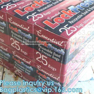 Food Fresh Bag/Food Vacuum Storage Bag/Kitchen Vacuum Bag, Food Grade Leakproof Fresh Large Zipper Freezer photo-2