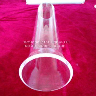 Fused Quartz Tube Quartz Glass Tube Large Diameter Quartz Tube photo-2