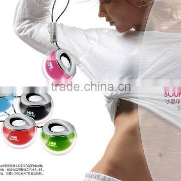 Portable Active Wireless Flash Led Light Mini Speaker 2015 Mobile Phone Accessories photo-4