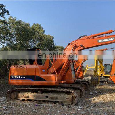 Hydraulic excavator doosan dh150-7 for sale