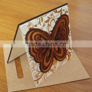 2016 China Design Handmade Butterfly Wedding Invitations