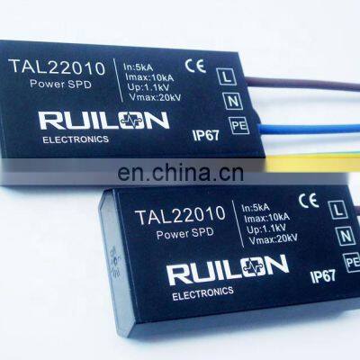 10kA LED SPD TAL22010 RUILON Used In Led Street Lights