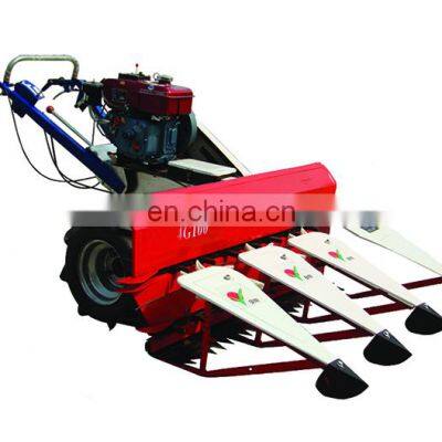 Farm Two Wheel Reaper Harvesting Machine Mini Paddy Reaper Machine Rice Harvester For Sale photo-2