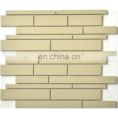 chinese cheap out door decorated kitchen tiles wall sticker gold mosaic tiles for kitchen backsplash