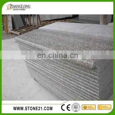 CE Certificate Copper Brown Granite Stairs