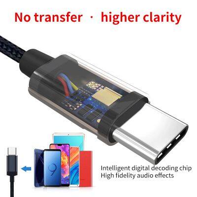 Type-C Earphones Hi-Fi Digital Stereo Metal In-Ear Headphones Stereo Bass Noise photo-2